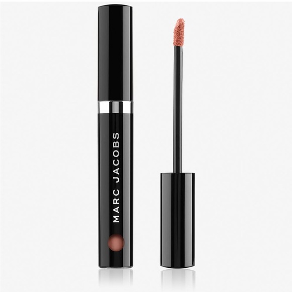 Marc Jacobs Le Marc liquid lip crème lipstick 458 Slow Burn